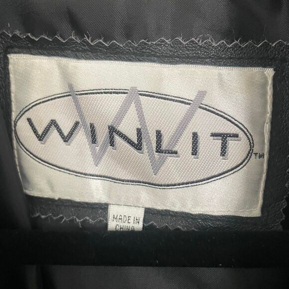 Winlit Women's Black Trench Coat Medium - Picture 7 of 7